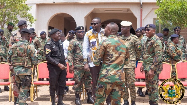 Ghana Armed Forces Command and Staff College Embarks on Four-Day Operational Field Visit to Nkwanta