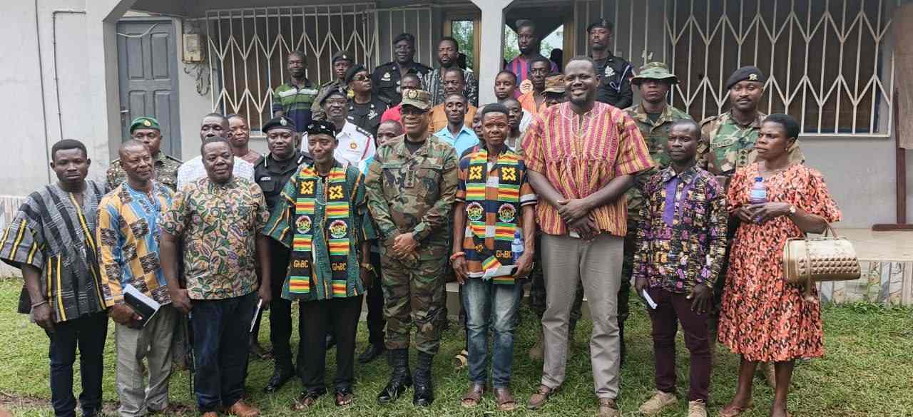 Ghana Boundary Commission Boss Visits Nkwanta South, Pledges Support for Border Communities