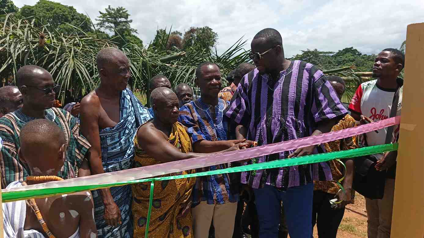 Nkwanta South Municipal Assembly Commissions New Classroom Block at Nkpaya